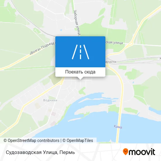 Карта Судозаводская Улица