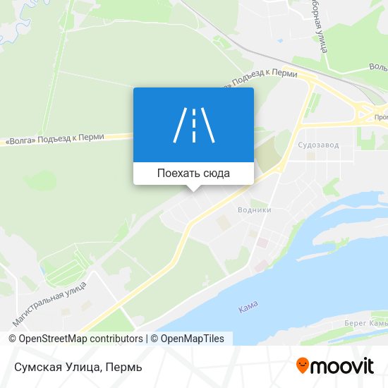 Карта Сумская Улица