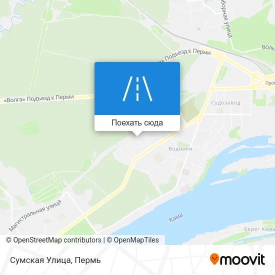Карта Сумская Улица