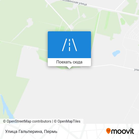 Карта Улица Гальперина