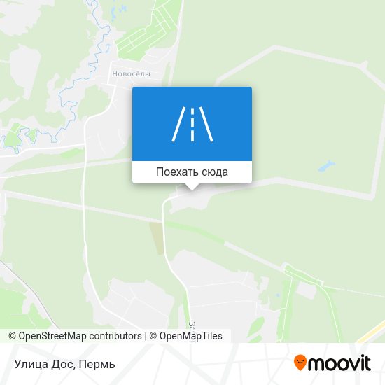 Карта Улица Дос