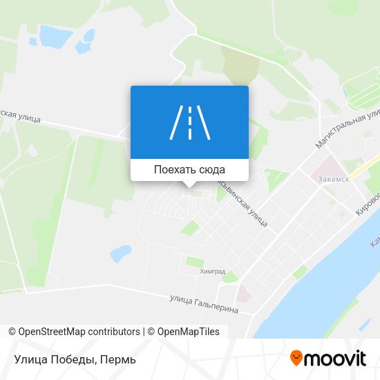 Карта Улица Победы