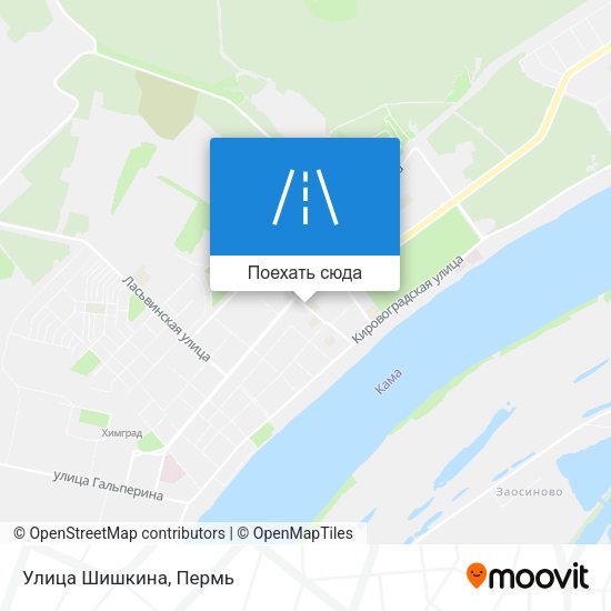 Карта Улица Шишкина