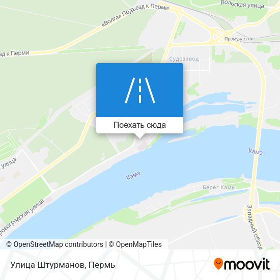 Карта Улица Штурманов