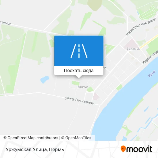 Карта Уржумская Улица