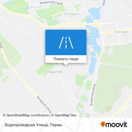 Карта Водопроводная Улица