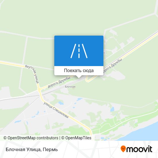 Карта Блочная Улица