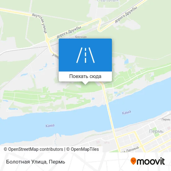 Карта Болотная Улица