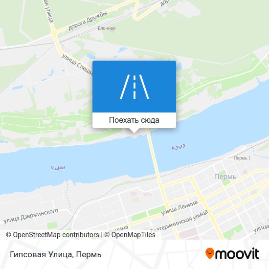 Карта Гипсовая Улица