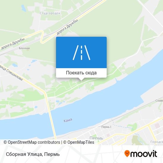 Карта Сборная Улица