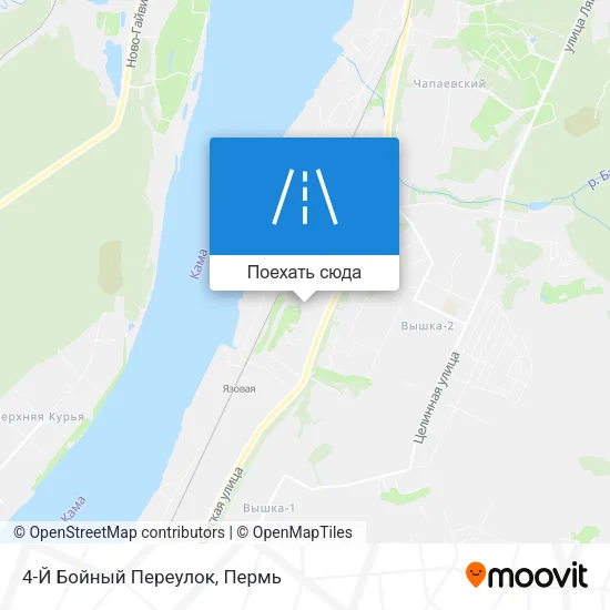 Карта 4-Й Бойный Переулок