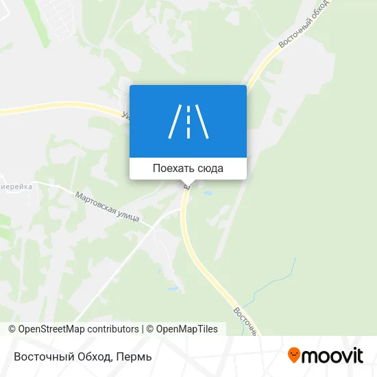 Карта Восточный Обход