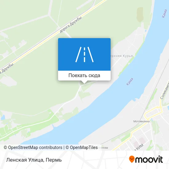 Карта Ленская Улица