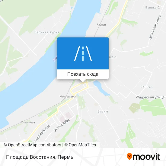 Карта Площадь Восстания