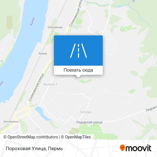 Карта Пороховая Улица