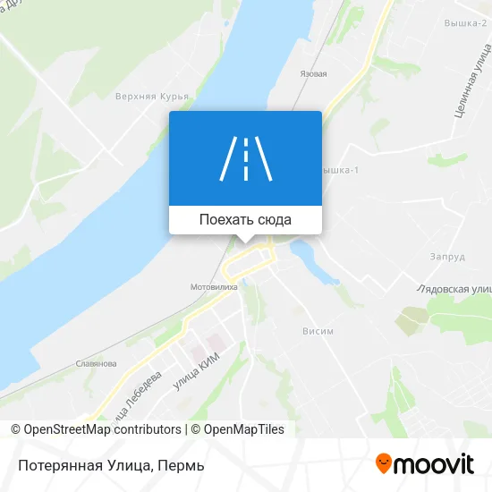 Карта Потерянная Улица