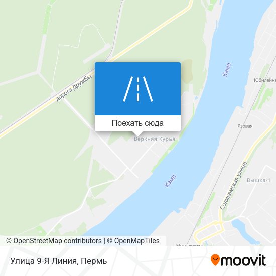Карта Улица 9-Я Линия