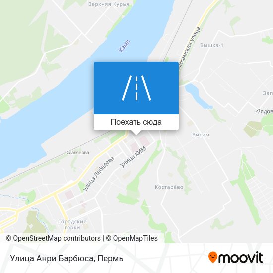 Карта Улица Анри Барбюса