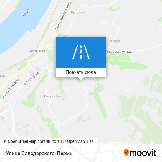 Карта Улица Володарского