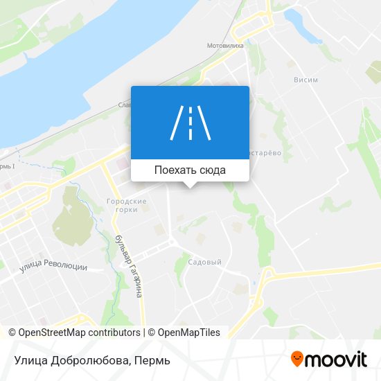 Карта Улица Добролюбова