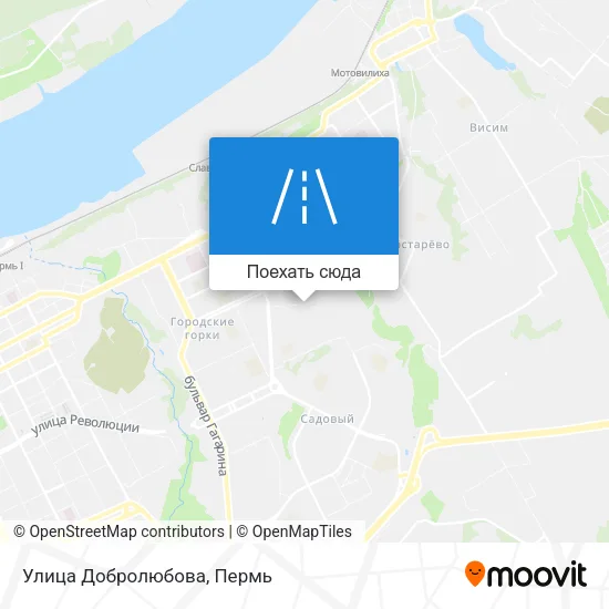 Карта Улица Добролюбова