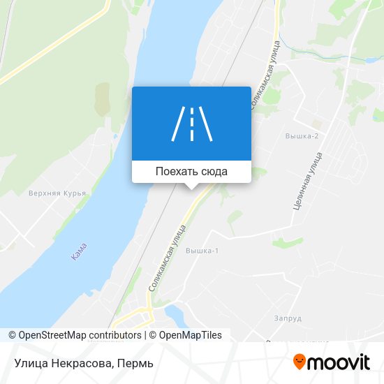 Карта Улица Некрасова
