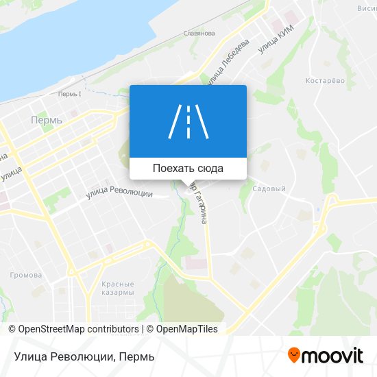 Карта Улица Революции