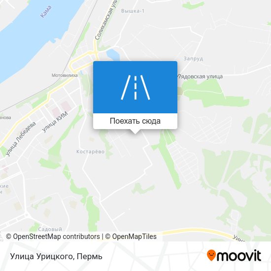Карта Улица Урицкого