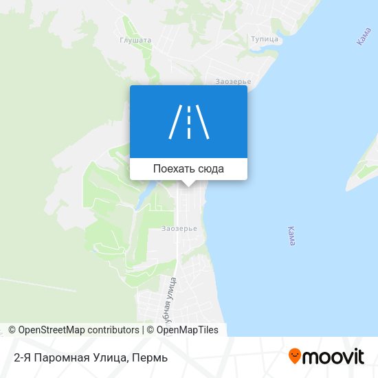 Карта 2-Я Паромная Улица