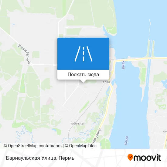 Карта Барнаульская Улица