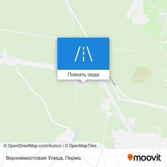 Карта Верхнемостовая Улица