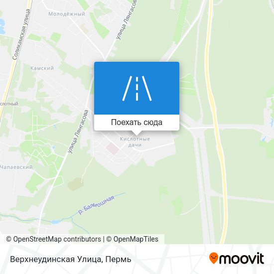 Карта Верхнеудинская Улица