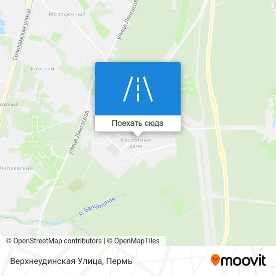 Карта Верхнеудинская Улица