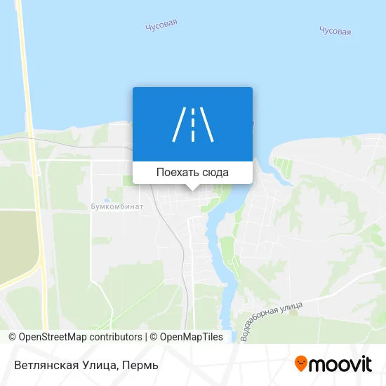 Карта Ветлянская Улица
