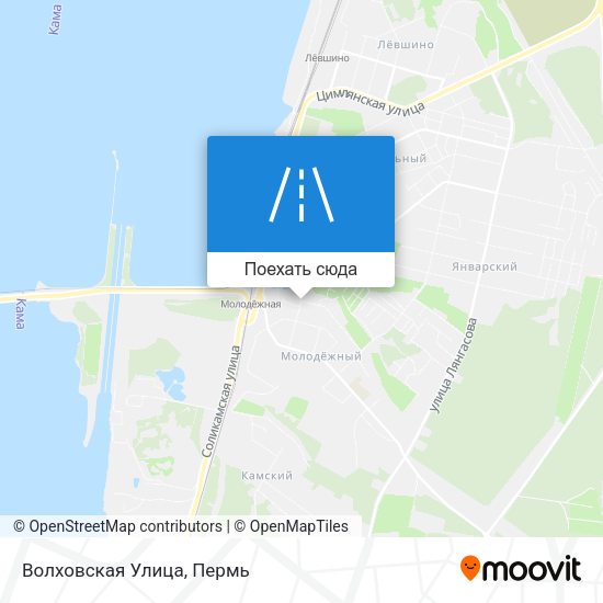 Карта Волховская Улица