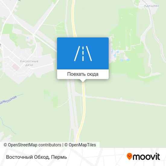 Карта Восточный Обход