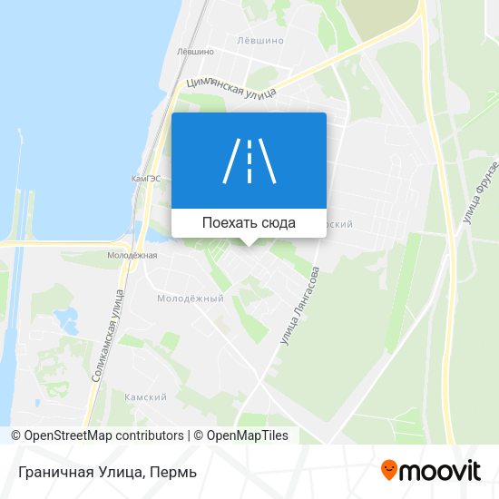 Карта Граничная Улица