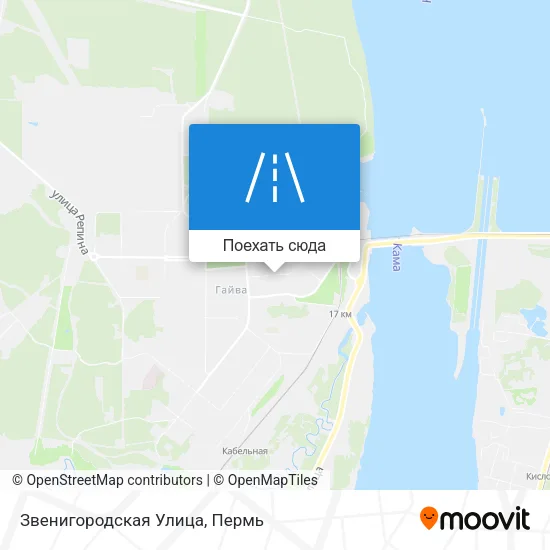 Карта Звенигородская Улица