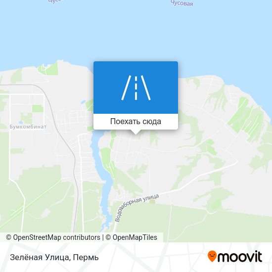 Карта Зелёная Улица