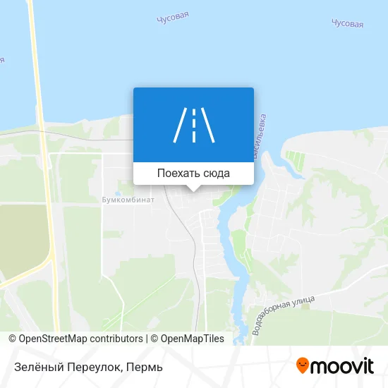 Карта Зелёный Переулок