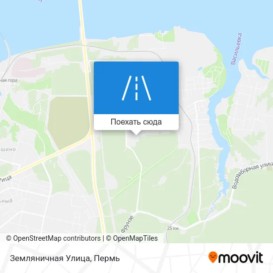 Карта Земляничная Улица