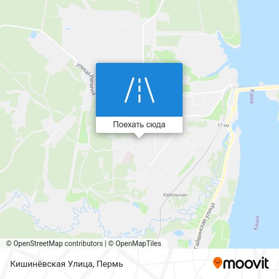 Карта Кишинёвская Улица