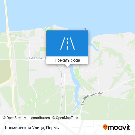 Карта Космическая Улица