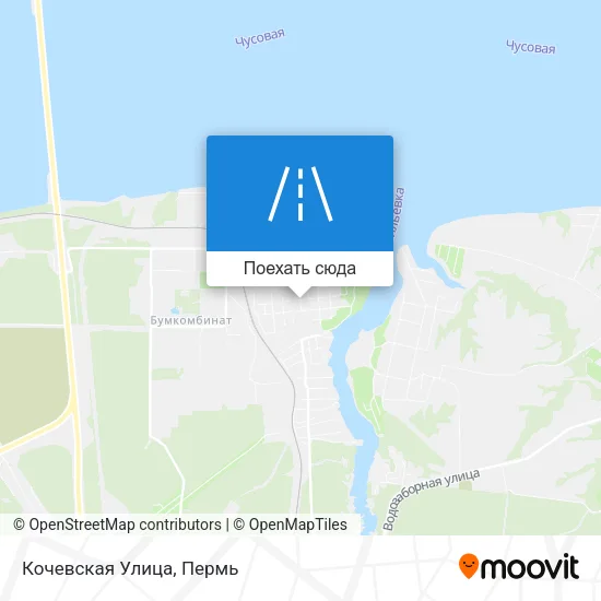 Карта Кочевская Улица
