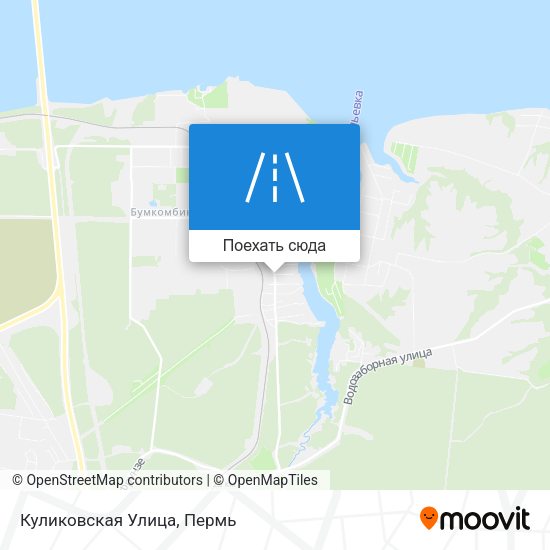 Карта Куликовская Улица