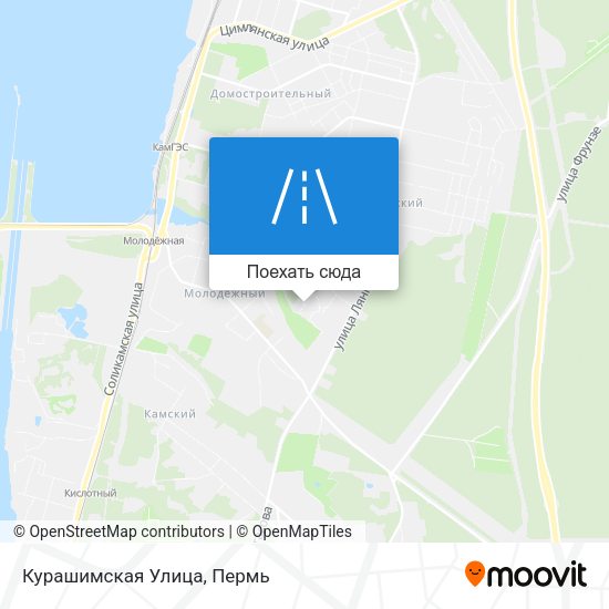 Карта Курашимская Улица