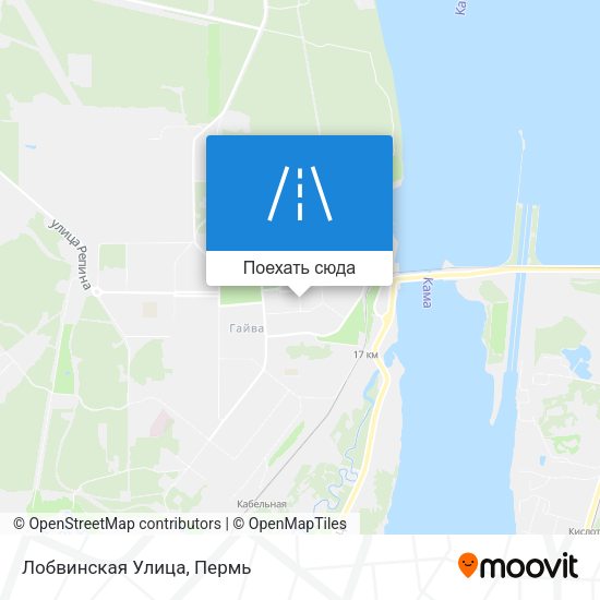Карта Лобвинская Улица