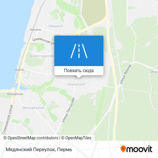 Карта Медянский Переулок