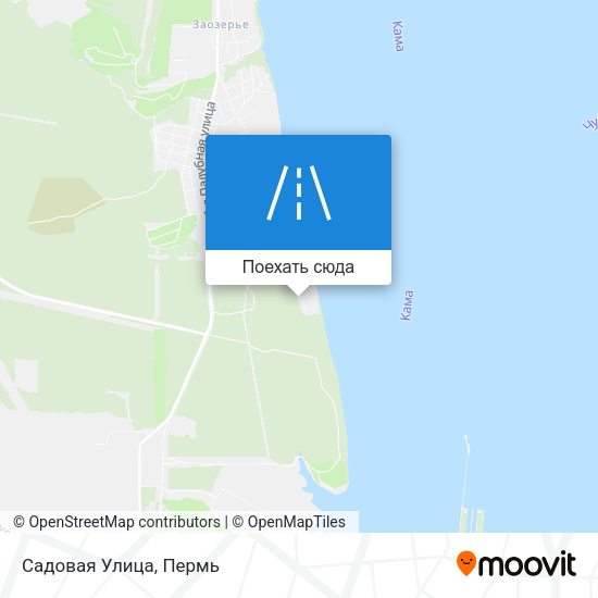 Карта Садовая Улица