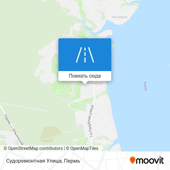 Карта Судоремонтная Улица